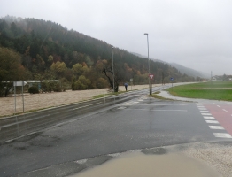 Slika 10: Mislinja, Pameče - poplava 2012