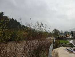 Slika 6: Poplavljanje Mislinje, Pameče, 2012